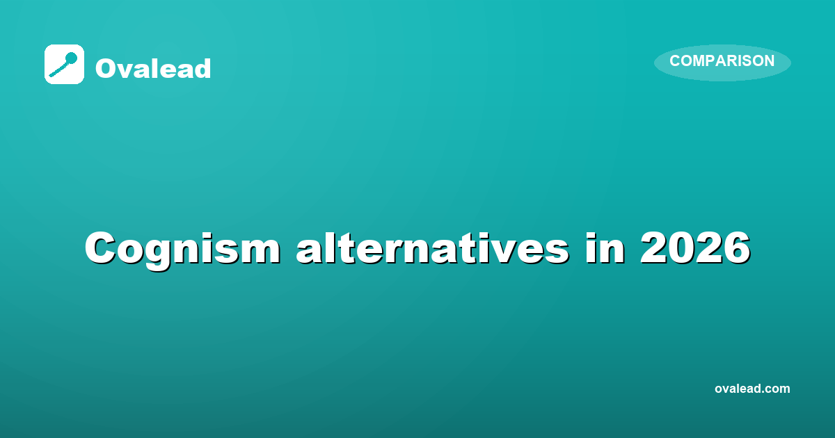 Cognism Alternatives in 2026: 4 Tools for European B2B Teams